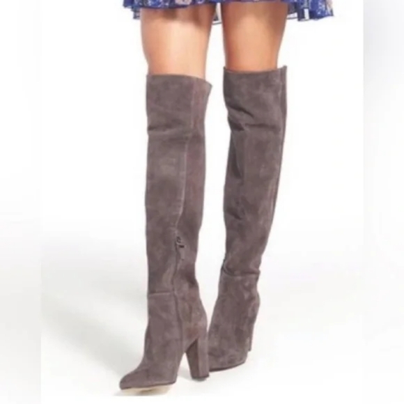 Franco Sarto Shoes - Franco Sarto Over The Knee Leather Boots